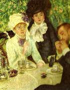 Pierre-Auguste Renoir efter lunchen oil painting